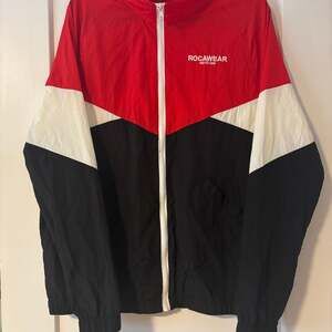 Rocawear Members Only Full Zip Windbreaker Jacket